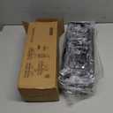 Veken Shower Caddy 6-Pack, Advanced Rustproof Design, No Drilling Adhesive Shelves, Rack with Soap Holder, Large Capacity Bathroom Organizers and Storage, Wall-Mounted Kitchen & Home Decor (Black)