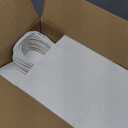 RACETOP White Paper Bags with Handles Bulk,8"x4.5"x10.8" 50Pcs,Paper Bags Birthday Wedding Party Favors Grocery Retail Shopping Business Goody Craft Gift Bags