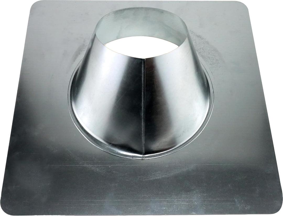 Water-Tite 81577 Type B Roof Flashing for up to 12/12 Pitched Roofs, Fits 5" Pipes