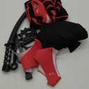 Spooktacular Creations Red Ninja Costume for Kids, Boys Halloween Dress Up Party, Ninja Role Playing (Medium (8-10yr))