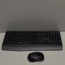 seenda Wireless Bluetooth Keyboard and Mouse Combo, COE200 Ergonomic Wireless Keyboard Mouse with Wrist Rest, Multi-Device Connection, Full-Size, Compatible for Computer/Laptop/Mac/MacBook, Black