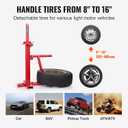 VEVOR Manual Tire Changer, Portable Hand Bead Breaker Mounting Tool for 8"-16" Tires, Compatible with Car Truck Trailer, Tire Mounting Machine for Home Garage Small Auto Shop