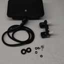 RV Outdoor Shower Exterior Shower Box Kit for RV, Camper, Van, Travel Trailer, Motorhome and Boat, Black
