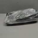 2 Pcs Halloween Door Mat Combo Set, 43" x 28" Buffalo Plaid Outdoor Doormat & 29" x 17" Non Slip Coir Halloween Welcome Mat, Ghost Welcome Mats for Front Door, Kitchen Rug, Outdoor Decor