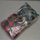 XPUDAC 4 Pack Dog Pajamas for Small Dogs Cats Plaid Doggie Clothes Puppy Onesies Christmas Pajamas Jumpsuits Pet Pjs Shirt Apparel 2X-Large, Red Green Khaki Grey (XX-Large(Chest-22.8" Back-17.8" Neck-12.6"))