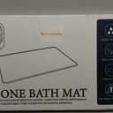 Diatomaceous Earth Bath Mat - Quick-Dry Mineral Bath Mat for Bathroom & Showers - Non-Slip, Super Absorbent & Instant Drying Bath Mat (24"x16", Granite), 23.6" x 15.4"