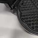 Mueller Heart 5 Waffle Maker, Waffle Iron, Adjustable Browning Control & Nonstick, Cool Touch Handle, Easy to Clean, Small Kitchen Appliances
