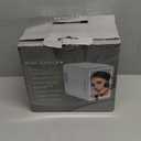 BOGDA Mini Skincare Fridge (4 Liter/6 Can) with Dimmable LED Light Mirror, Cooler and Warmer for Refrigerating Make Up, Skin Care and Food, Portable Mini Fridge for Bedroom, Office and Car, White