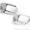 Chrome Fog Light Cover Bezels Compatible with Ford F-150