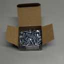 014973246877 Grade 5 Coarse Hex Cap Screws, 3/8-16 x 1-1/4-Inch, 100-Piece