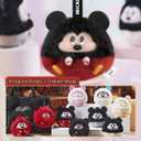MINISO Disney Mickey Interesting Collisions Series Blind Box, Disney Mickey Vinyl Plush Pendant Surprise Box Bag Charm Figure Model Random Design Collectible Toy for Home Decor Birthday Gifts (Single)
