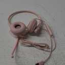Computer USB Headset with Microphone for PC Laptop - WiredHeadphones with in-Line Control, Lightweight, Enhanced Sound & MIC Mute(Pink)