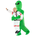 Morph Kids Astronaut Inflatable Alien Costume, Blow Up Alien Outfit, Aliens Blow Up Costume Kids, Inflatable Costumes