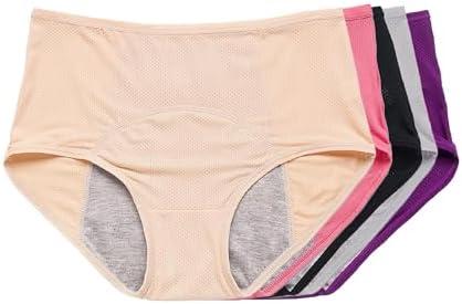 Everdries Leakproof Underwear - Leakproof Panties for Women Over 60s With Incontinence, Pack 5, M