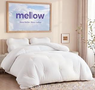 Mellow Marshmellow Comforter Twin/ Twin XL, All-Season Temperature-Balancing