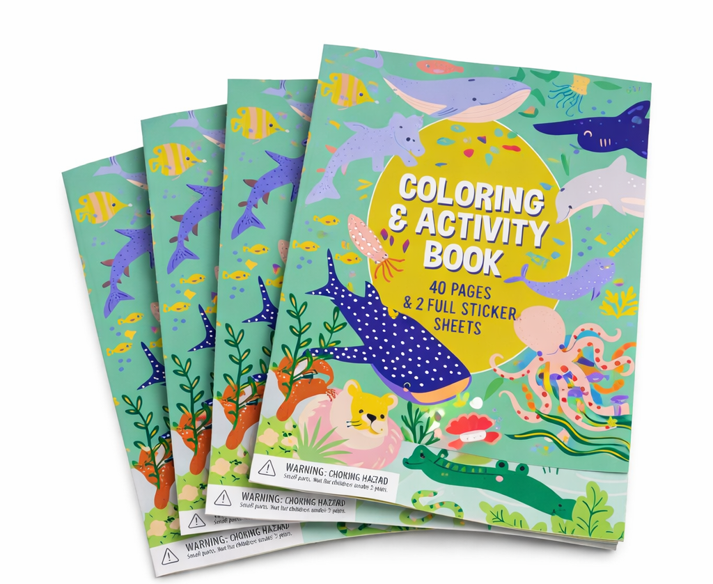 COLORING & ACTIVITY BOOK 40 Pages (6Pack)