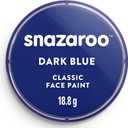 Snazaroo Classic Face and Body Paint, 18.8g (0.66-oz) Pot, Dark Blue