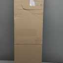 Persilux Dual Layer Polyester Window Shade, Cordless Zebra Blinds, White, 35.5" W x 64" H, Light Filtering, Safe for Kids & Pets, Room Darkening, Thermal Insulated