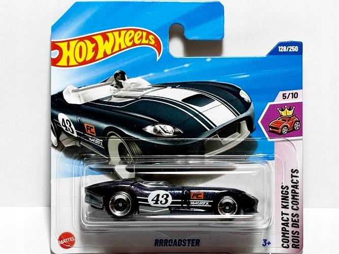 Hot Wheels 2025 NEW Case Q Rrroadster + 
Hot Wheels '19 Chevy Silverado Trail Boss LT [Blue], HW Dirt 8/10, 152/250, 1:64 Scale Diecast Car