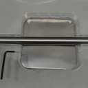 RUACQ Hand Towel Stand, 16" T-Shape Hand Towel Holder Stand for Bathroom, Kitchen and Countertop Towel Holder 304 Stainless Steel Hand Towel Rack with Weighted Base (Brushed Nickel)