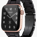 HOPO Compatible With Apple Watch Band Series Ultra/11/10/9/8/7,Resin Strap Bracelet Wristband Thin Fashion Lightweight Replacement For iWatch Bands Series 6/5/4/3/2/1/SE for Women Men