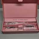 PRO 3-in-1 Thermal Brush Set - Adjustable Temperature, Detachable Curling Brush Heads (1.25", 1.5", 1.77"), Dual MCH, 20s Fast Heating for Quick Volume & Effortless Curls, Rose Pink