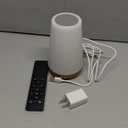 Red Night Light for Sleep, 670nm Night Lamp with White Light 3000K-6500K & Timer, Portable Red Reading Light for Bedroom, Touch/Remote Control, 360 Illumination, Stepless Dimmable, Hangable