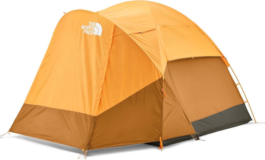 The North Face Tents Wawona 4 Tent | Four-Person Camping Tent, Water Repellent, Spacious & Easy to Set Up, Attached Vestibule Area