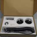 Dual Shower Head with Original Adjustable Slider, High Pressure Double Shower Head for Two People Rod, 2 Showerhead System for Couples, Renter-Friendly, SPA-Like, Gift for Women Men, Black