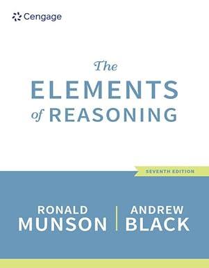 The Elements of Reasoning