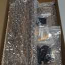 Key Holder for Wall, Decorative Key and Mail Holder with Shelf Has Large Key Hooks for Bags, Coats  Paulownia Wood Key Hanger with Mounting Hardware (9.8W x 6.7H x 4.2D) (Brown)