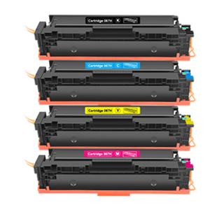 Toner Cartridge 4 Pack  067Y, 067M, 067C, 067BK