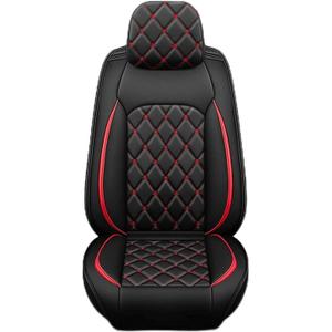Car Seat Cover Leather Full Set for Toyota Fortuner 2015–2018/CHR C-HR 2016–2023, Universal Non-Slip Waterproof Durable Vehicle Seat Covers (Color : B)