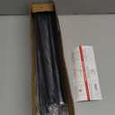 CorkLatta Black Shower Curtain Rod 31 to 80 Inch,1 Inch Diameter Adjustable Spring Tension Stainless Steel Telescoping Rod,Easy Install,No Rust