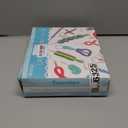 Lanyard String, 20 Rolls Gimp String, Plastic Strings Lacing Cord, Boondoggle Strings Kit 1200 Feet and 52Pcs Keychain Lanyards Accessories for Keychain Crafts, Bracelet with Instruction Box