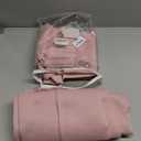 Diraysid Pink Grommet Blackout Curtains for Bedroom Thermal Insulated Room Darkening Curtains Drapes, 42 x 84, 2 Panels