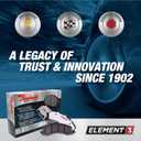 Raybestos Element3 Automotive Replacement Rear Brake Pad Set for Select 2003-2008 Honda Pilot (EHT914AH) (One Size)