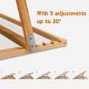 Becko US 1000-pc Tilting Puzzle Board with Built-in Stand, Adjustable Puzzle Table with 5 Angle Adjustments, Portable Puzzles Plateau for Adults, for Jigsaw Puzzles 1000 Pieces, 31.5 x 21.5 inches