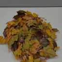 2 Pack Fall Maple Leaf Garland Clearance - 6.5ft/Piece Artificial Fall Foliage Garland Autumn Decoration for Home Wedding Halloween Party Thanksgiving