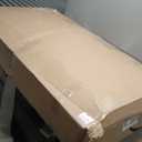 Kigley 2 Pcs Chaise Lounge Cushions, 78 x 22 x 4.7 Inch Outdoor Lounge Chair Cushions with Pocket, Thick Tufted Patio Recliner Replacement with Ties, Fade Resistant for Pool Furniture (Light Gray)