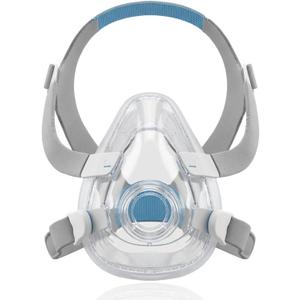 Upgraded Replacement Cushion Set for Airfit F20, Advanced Silicone F20 Full Face Mask, Optimized Sealing & Comfort, Cost-Effective CPAP Supplies, Includes Medium Cushion, Headgear & Frame(No Elbow)