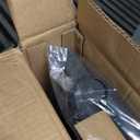 ONBRILL Aluminum Chaise Lounge Chair Outdoor, Foldable & Assembly Free Outdoor Lounge Chair with 5 Position Adjustable Backrest, Patio Pool Lounge Chairs for Outside Poolside Beach Lawn, 1PC, Grey