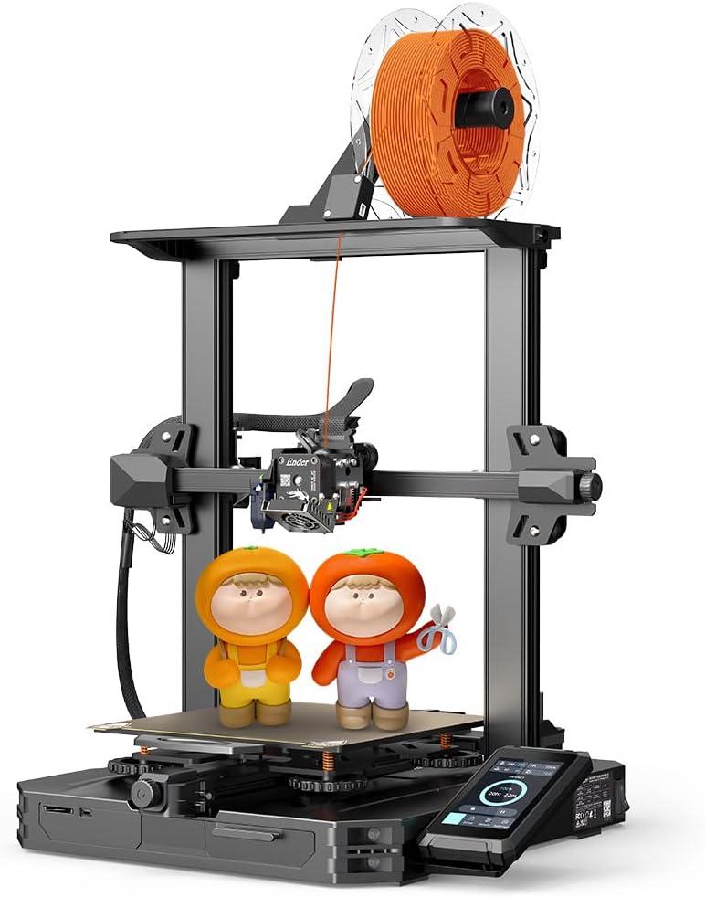 2024 New Version Creality Ender 3 S1 Pro with 200mm/s Printing Speed, Sprite Direct Extruder CR Touch Auto Leveling 300 High-Temp Print, Dual Z-axis Screw Build Volume 8.66x8.66x10.63 inch