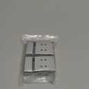 4pcs Gray Shade Mounting Brackets Shutter Fittings