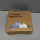 2-Pack Mini Crib Sheets Fitted - 38x26 Pack N Play Sheets for Pack and Play Mattress, Organic Cotton, Soft & Breathable Playard Bedding, Neutral Mini Toddler Bed Cover for Boys, Girls (Marine Muse)