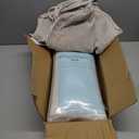 Chair Cushions for Dining Chairs, Non Slip Chair Pads with Ties and Washable Covers, Memory Foam Kitchen Chair Cushions Set of 4, 16"X16"X2.5", Oatmeal Beige