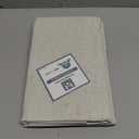 H.VERSAILTEX Primitive Linen Curtains 100% Blackout Curtain Drapes Burlap Curtains with White Thermal Insulated Liner, Grommet Top Drapes Living Room/Bedroom (2 Panels, 42 x 54 Inch, Natural)