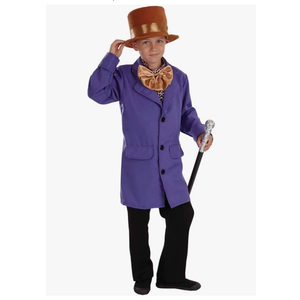 Kids Chocolate Factory Costume Kids, Kids Chocolate Worker Costume, Boys Book Character Costume for Kids, Small