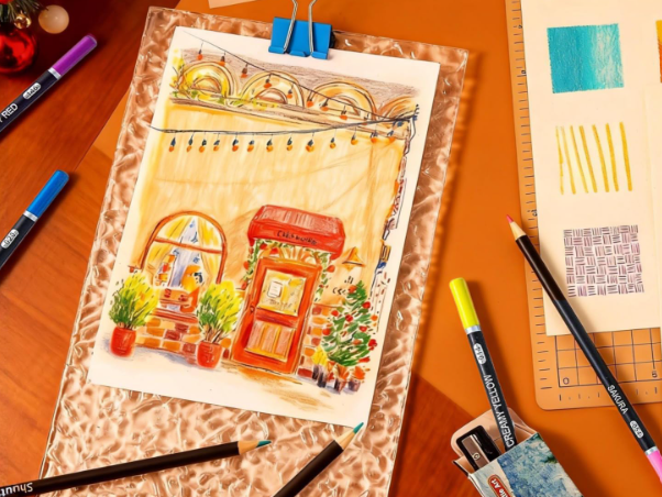 PRINA Art Supplies 80 Colors Colored Pencils Set for Adults Coloring Books with Sketchbook, Professional Vibrant Artists Coloring Pencils for Drawing Sketching Blending Shading, Soft Core Oil Based