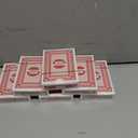 DNB 6 Deck Canasta Cards - 6 Decks Red Playing Cards with Point Values - Includes Canasta and Hand and Foot Rules